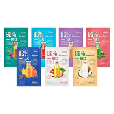 Missha Talks vegan sheet mask 27g [7 Types] - CUTIPOP