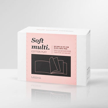 Missha Soft 5 Layered cotton pad 80P - CUTIPOP