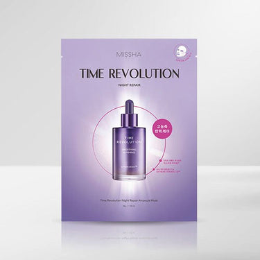 Missha Time Revolution Night Repair Ampoule Mask 30g - CUTIPOP