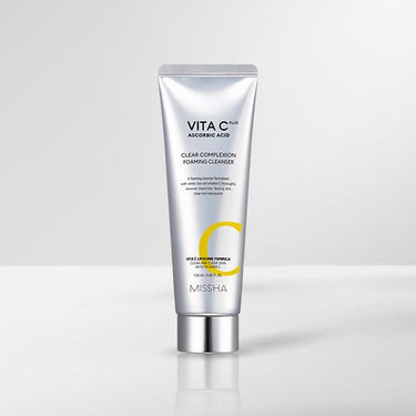 Missha Vita C Plus Clear Complexion Foaming Cleanser 120ml - CUTIPOP