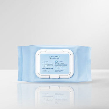 Missha Super Aqua Ultra Hyalon Cleansing Water Tissue 30P - CUTIPOP