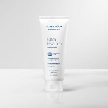 Missha Super Aqua Ultra Hyalon Cleansing Cream 200ml - CUTIPOP