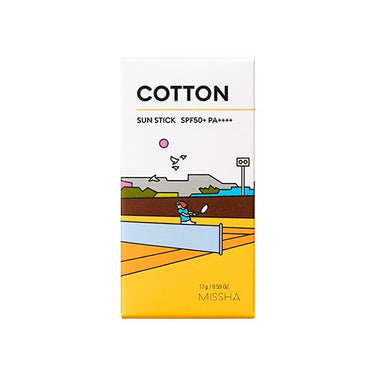 Missha All Around Safe Block Cotton Sun Stick 17g - CUTIPOP