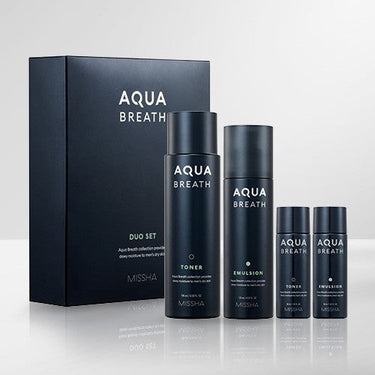 Missha For men Aqua Breath 2pcs Set - CUTIPOP