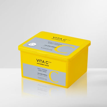Missha Vita C Plus Daily Toning Sheet Mask 30P - CUTIPOP