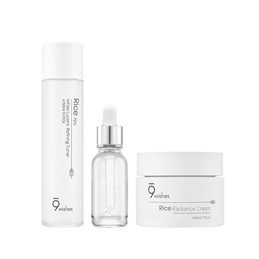 9wishes Whitening Rice 3-piece Set - CUTIPOP