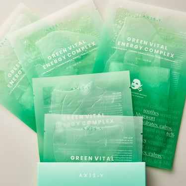 AXIS-Y Mugwort Green Vital Energy Complex Sheet Mask 27ml x 5pcs