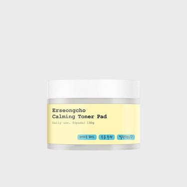 Heynature Erseongcho Calming Toner Pads 65P - CUTIPOP