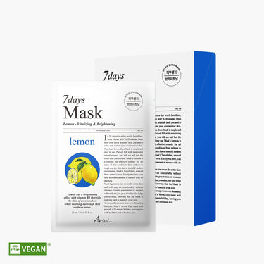 Ariul 7 Days Lemon + C Brightening Mask Sheet