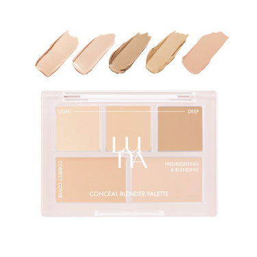 LUNA Conceal Blender Palette 6g - CUTIPOP