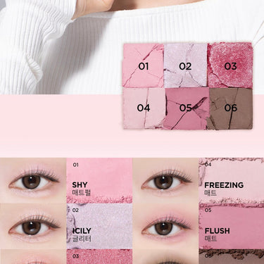 MERZY New Mood Fit Shadow Palette 5.4g - CUTIPOP