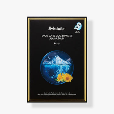 JM Solution Snow Lotus Glacier Water Alaska Mask 30ml*10P - CUTIPOP