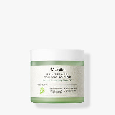 JM Solution Relief Mild Acidic Wormwood Toner Pads 70P - CUTIPOP