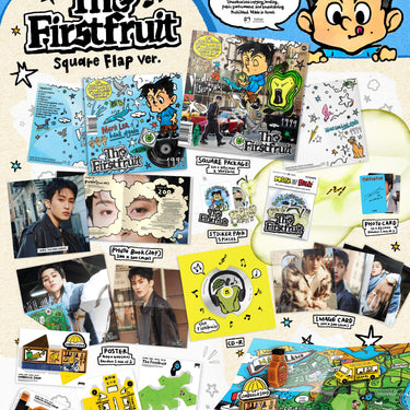 MARK - 1st Album The Firstfruit [Square Flap Ver.] (Set of 2 Versions)