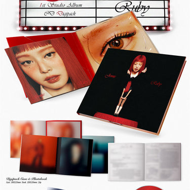 JENNIE - The 1st Studio Album : Ruby [CD Digipack]