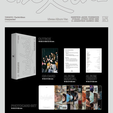 THE BOYZ - The 3rd Album 'Unexpected' [kiwee Album Ver.]