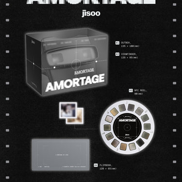 JISOO - JISOO Mini Album [AMORTAGE] [REELS Ver.]