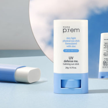 makeprem UV Defense Me Calming Sun Stick 20g - CUTIPOP