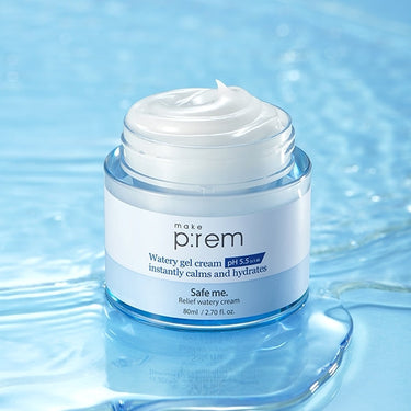 makeprem Safe Me Relief Watery Cream 80ml - CUTIPOP