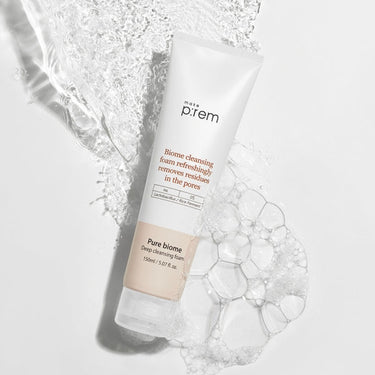 makeprem Pure Biome deep cleansing foam 150ml - CUTIPOP