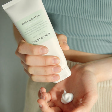 makeprem B:and Project Vegan Comfort Face & Body Cream 150ml - CUTIPOP