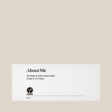 AboutMe 1/2 Clean and Soft Cotton Pads (80p)