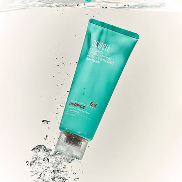 Giverny ACWELL licorice pH balancing pore cleansing gel foam 160ml - CUTIPOP