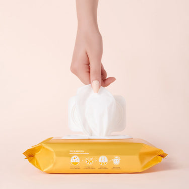 BANILA CO Clean It Zero mandarin C Vegan Cleansing Tissue 80 sheets - CUTIPOP