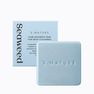 S.NATURE Seaweed Hair Shampoo Bar (20g/100g) - CUTIPOP