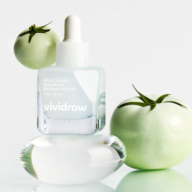 vividraw White tomato glutathione radiance ampoule 40ml - CUTIPOP