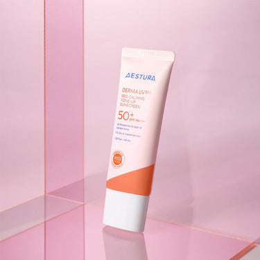 AESTURA Derma UV365 Red Calming Tone-Up Sunscreen 40ml - CUTIPOP