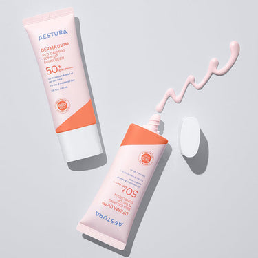 AESTURA Derma UV365 Red Calming Tone-Up Sunscreen 40ml - CUTIPOP