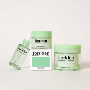 Torriden Balanceful Serum 50ml + Cream 80ml + Toner Pad 60P - CUTIPOP