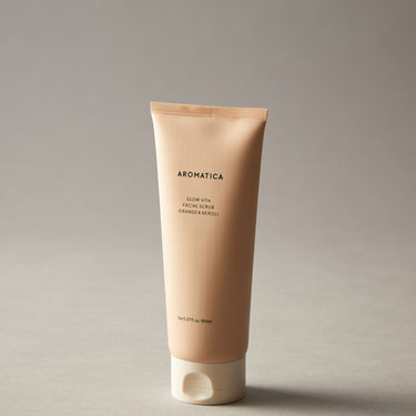 AROMATICA Glow Vita Facial Scrub Orange & Neroli 150ml - CUTIPOP