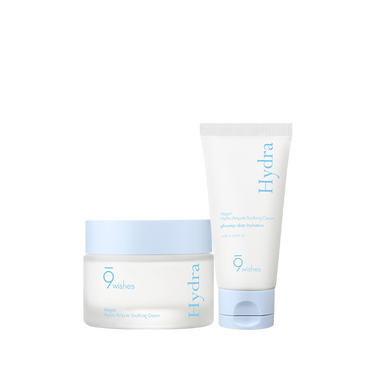 9wishes Vegan Hydra Ampoule Soothing Cream 50ml + 50ml - CUTIPOP