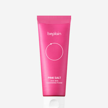 Beplain Pink Salt AHA BHA Cleansing Foam 120ml
