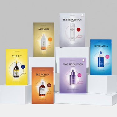Missha Ampoule & Essence Mask 30g [6 Types] - CUTIPOP
