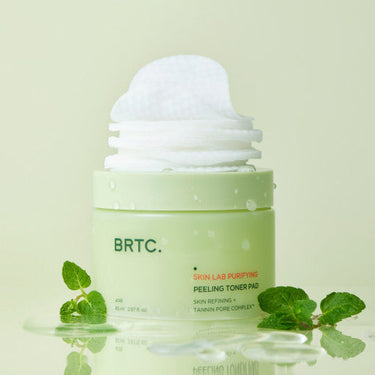BRTC Skin Lab Purifying Peeling Toner Pad 40P - CUTIPOP