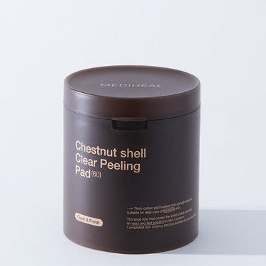 MEDIHEAL Chestnut Shell Clear Peeling Pad 60P - CUTIPOP