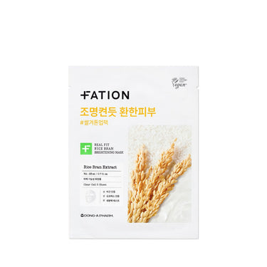 FATION Real Pit Rice Brightening Mask 23ml (1P/5P)