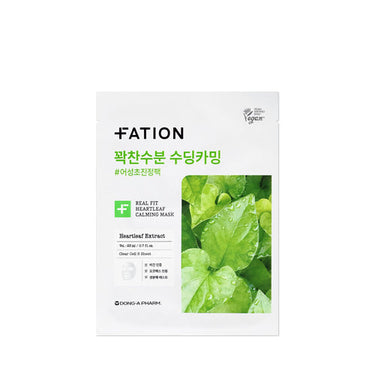 FATION Real Fit Heartleaf Calming Mask 23ml (1P/5P)