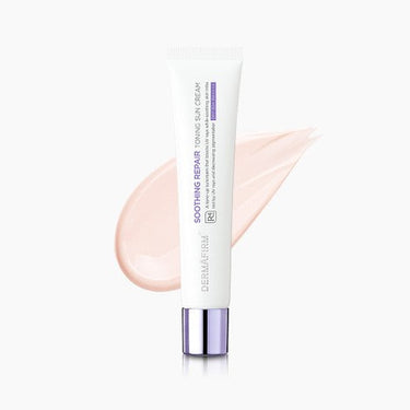 DERMAFIRM Soothing Repair Toning Sun Cream SPF50+ PA+++ 40g - CUTIPOP