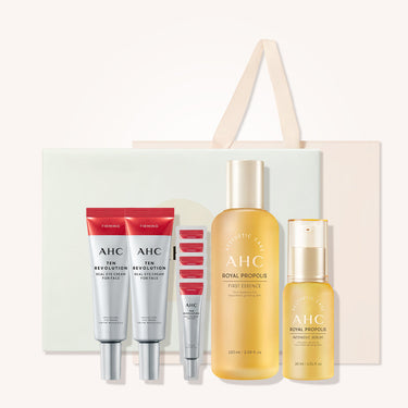 AHC Ten Revolution Real Eye Cream For Face Firming Ritual Set - CUTIPOP