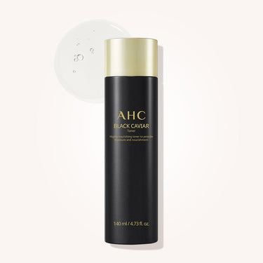 AHC Black Caviar Toner 140ml - CUTIPOP