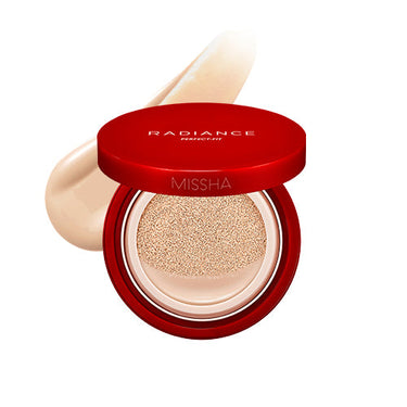 Missha Radiance Perfect Fit Cushion SPF 50+ PA +++ 15g [4 Colors] - CUTIPOP