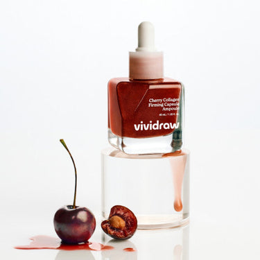 vividraw Cherry Collagen Firming Capsule Ampoule 40ml - CUTIPOP