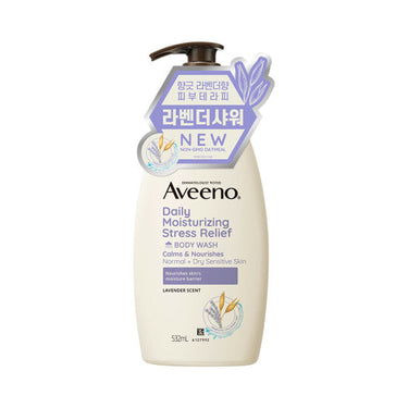 Aveeno Daily Moisturizing Stress Relief Body Wash 532ml - CUTIPOP