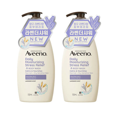 Aveeno Daily Moisturizing Stress Relief Body Wash 532ml - CUTIPOP