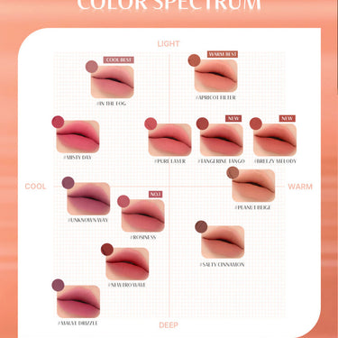 3CE Blur Matte Lipstick 4g [12 colors]