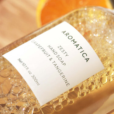 AROMATICA Jesty Hand Soap Grapefruit & Tangerine 300ml - CUTIPOP